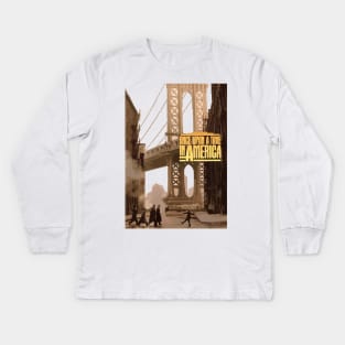 Once Upon A Time In America Kids Long Sleeve T-Shirt